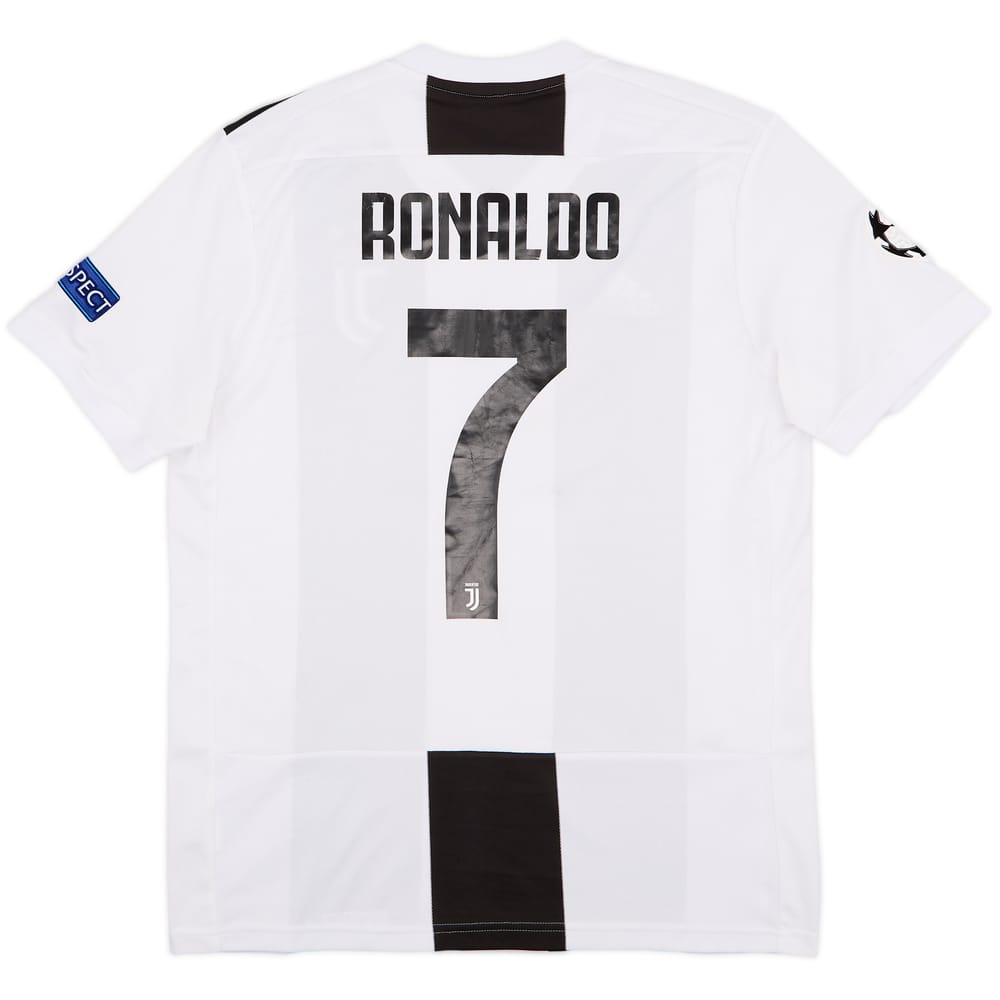 2018-19 Juventus Home Shirt Ronaldo #7 - 7/10 - (M)