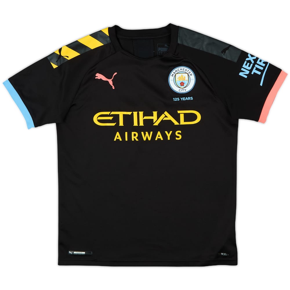 2019-20 Manchester City Away Shirt - 8/10 - (L.Boys)