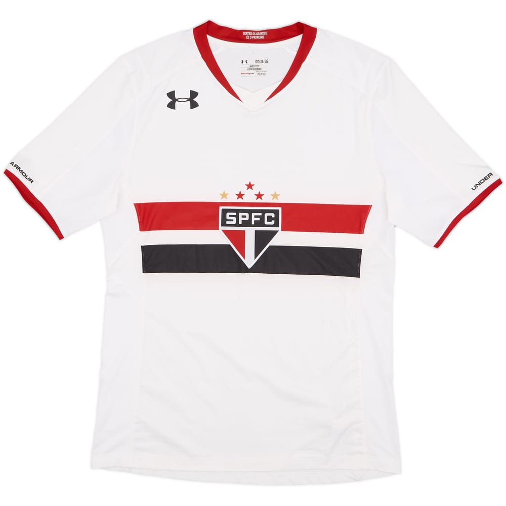 2015 Sao Paulo Home Shirt - 8/10 - (XL)
