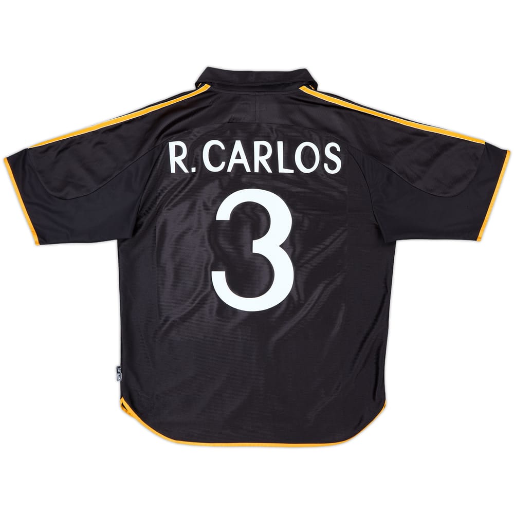 1999-01 Real Madrid Away Shirt R.Carlos #3 - 9/10 - (L)