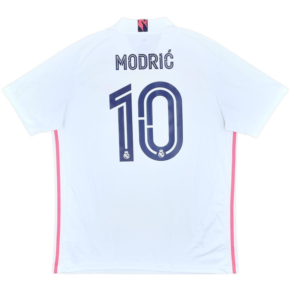 2020-21 Real Madrid Home Shirt Modric #10 - 7/10 - (XL)