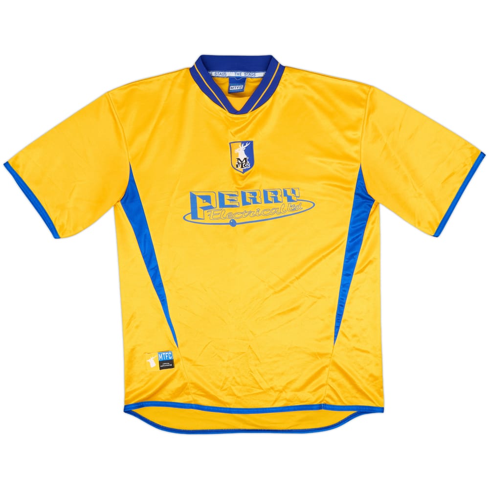 2003-04 Mansfield Town Home Shirt - 8/10 - (L)