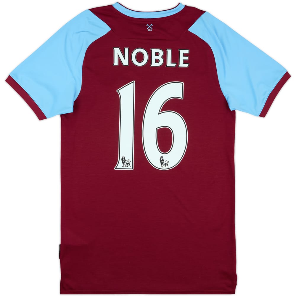 2020-21 West Ham Home Shirt Noble #16 - 9/10 - (S)