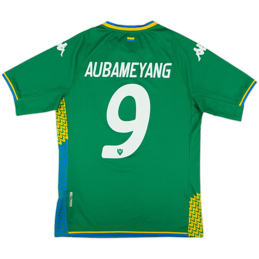 2022 Gabon Third Shirt Aubameyang #9 - 9/10 - (M)