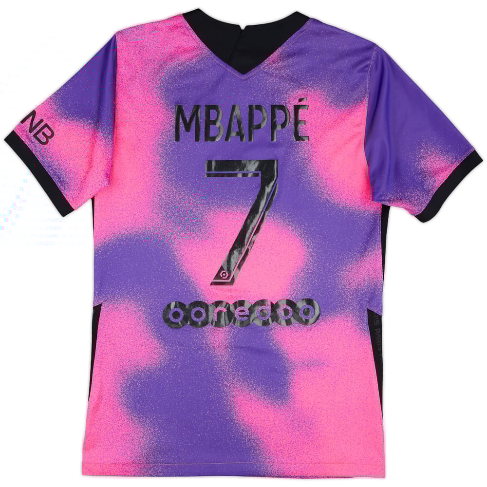 2020-21 Paris Saint-Germain Fourth Shirt Mbappe #7 - 10/10 - (S)