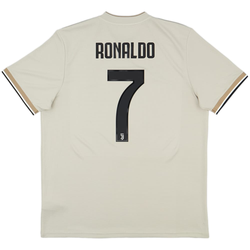 2018-19 Juventus Away Shirt Ronaldo #7 - 8/10 - (XL)