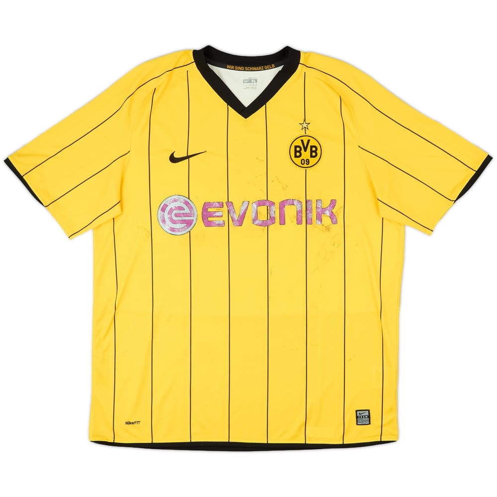 2008-09 Borussia Dortmund Home Shirt - 4/10 - (XL)