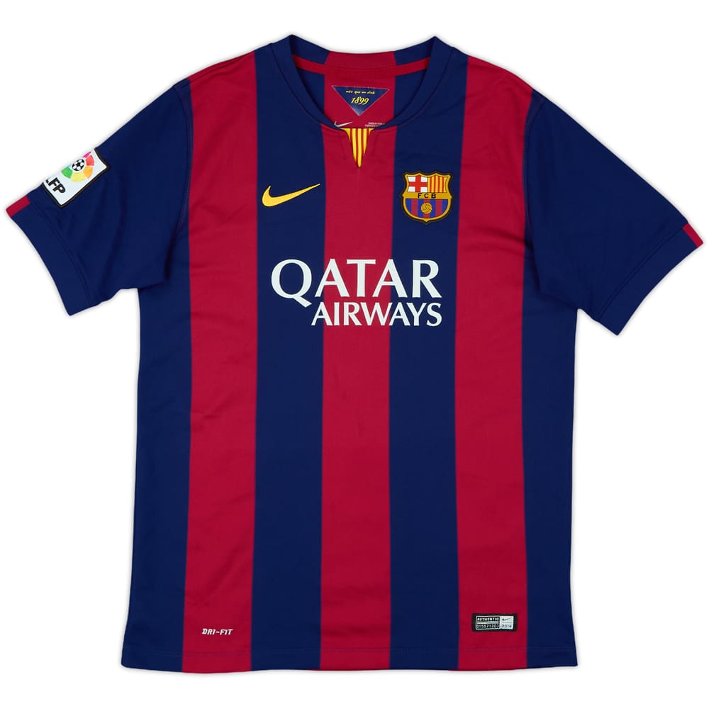 2014-15 Barcelona Home Shirt - 7/10 - (Women's XL)