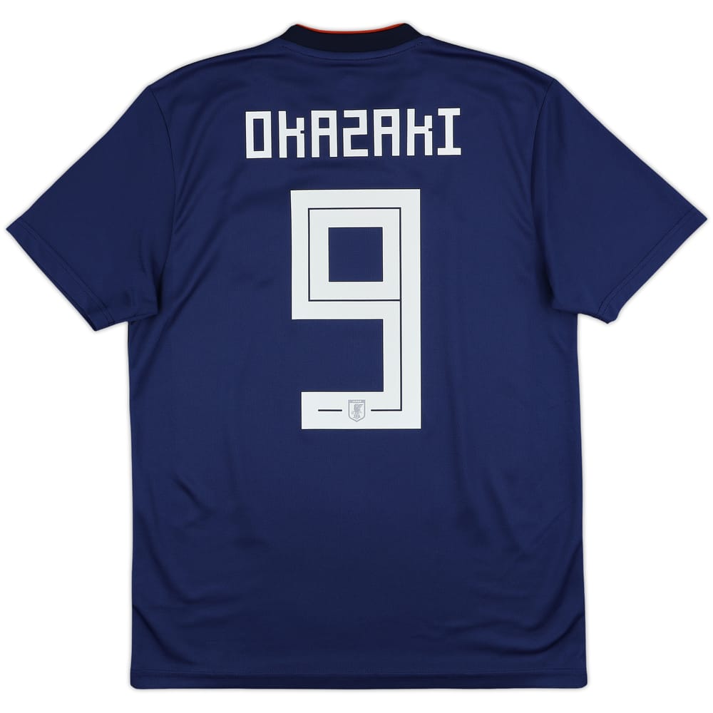 2018-19 Japan Home Shirt Okazaki #9 - 9/10 - (M)
