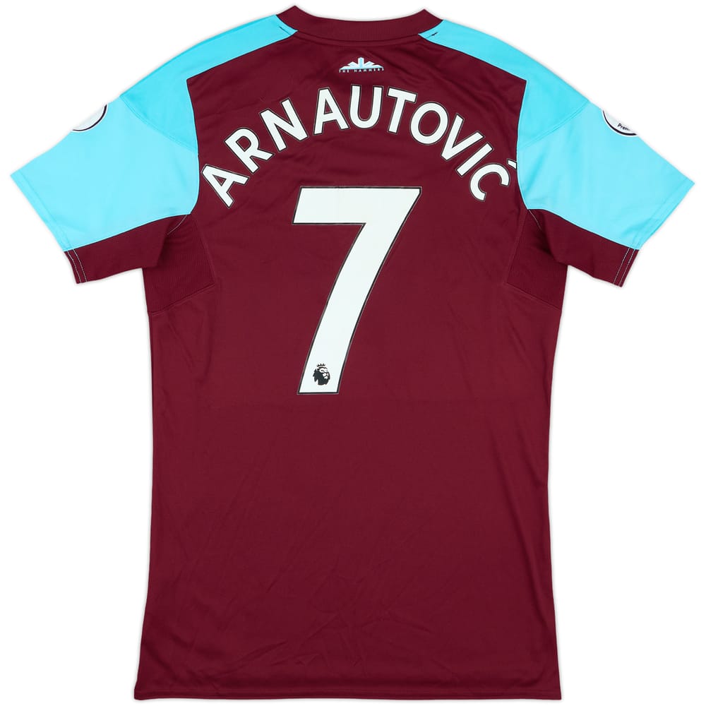 2017-18 West Ham Home Shirt Arnautovic #7 - 7/10 - (S)