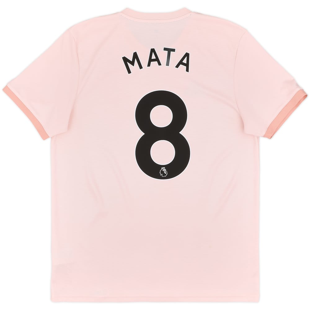 2018-19 Manchester United Away Shirt Mata #8 - 9/10 - (L)