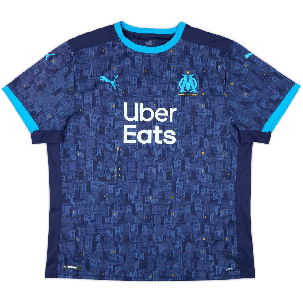2020-21 Olympique Marseille Away Shirt - 9/10 - (XXL)