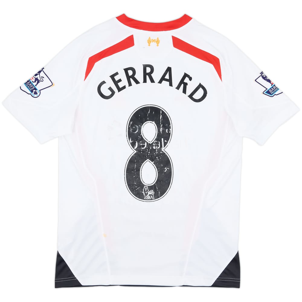 2013-14 Liverpool Away Shirt Gerrard #8 - 4/10 - (S)
