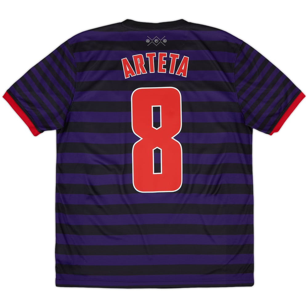 2012-13 Arsenal Away Shirt Arteta #8 - 8/10 - (L)