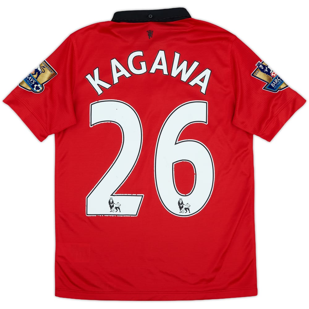 2013-14 Manchester United Home Shirt Kagawa #26 - 4/10 - (Women's L)