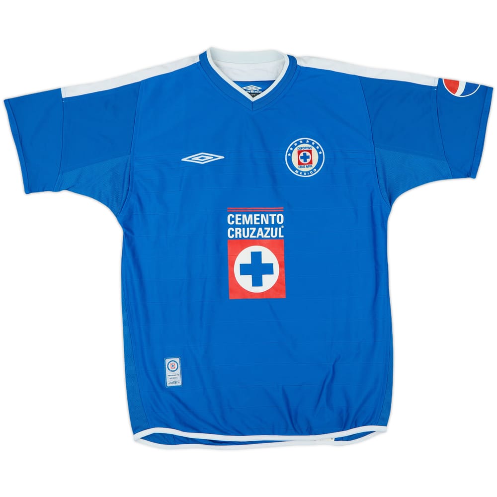 2003-04 Cruz Azul Home Shirt - 8/10 - (M)