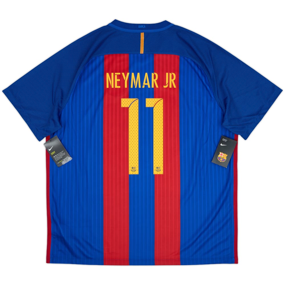 2016-17 Barcelona Home Shirt Neymar Jr #11 (XXL)
