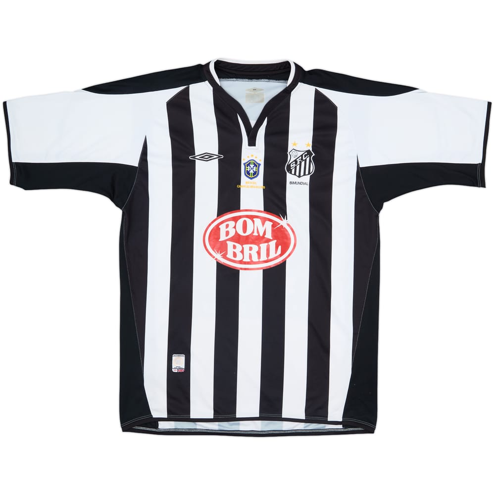 2003 Santos Away Shirt #10 - 7/10 - (XL)