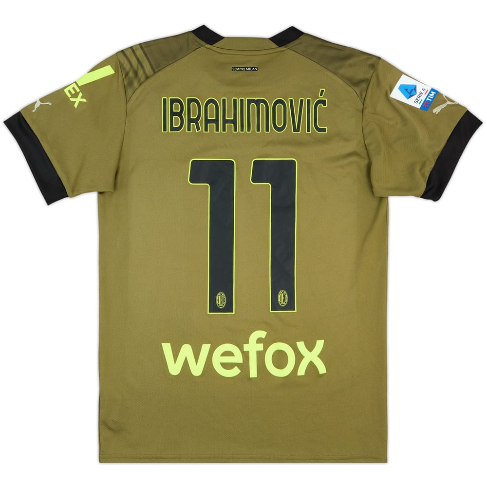 2022-23 AC MIlan Third Shirt Ibrahimovic #11 - 10/10 - (S)
