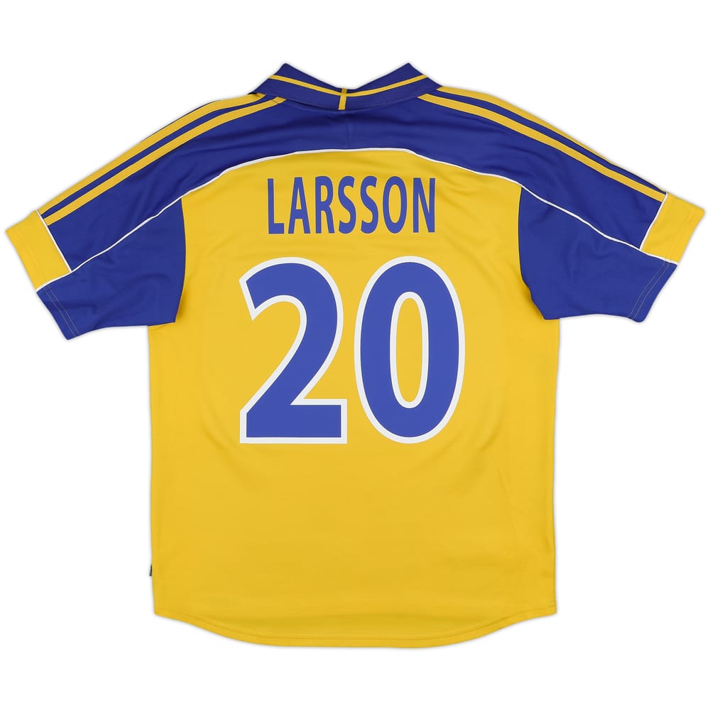 2000-02 Sweden Home Shirt Larsson #20 - 10/10 - (M)