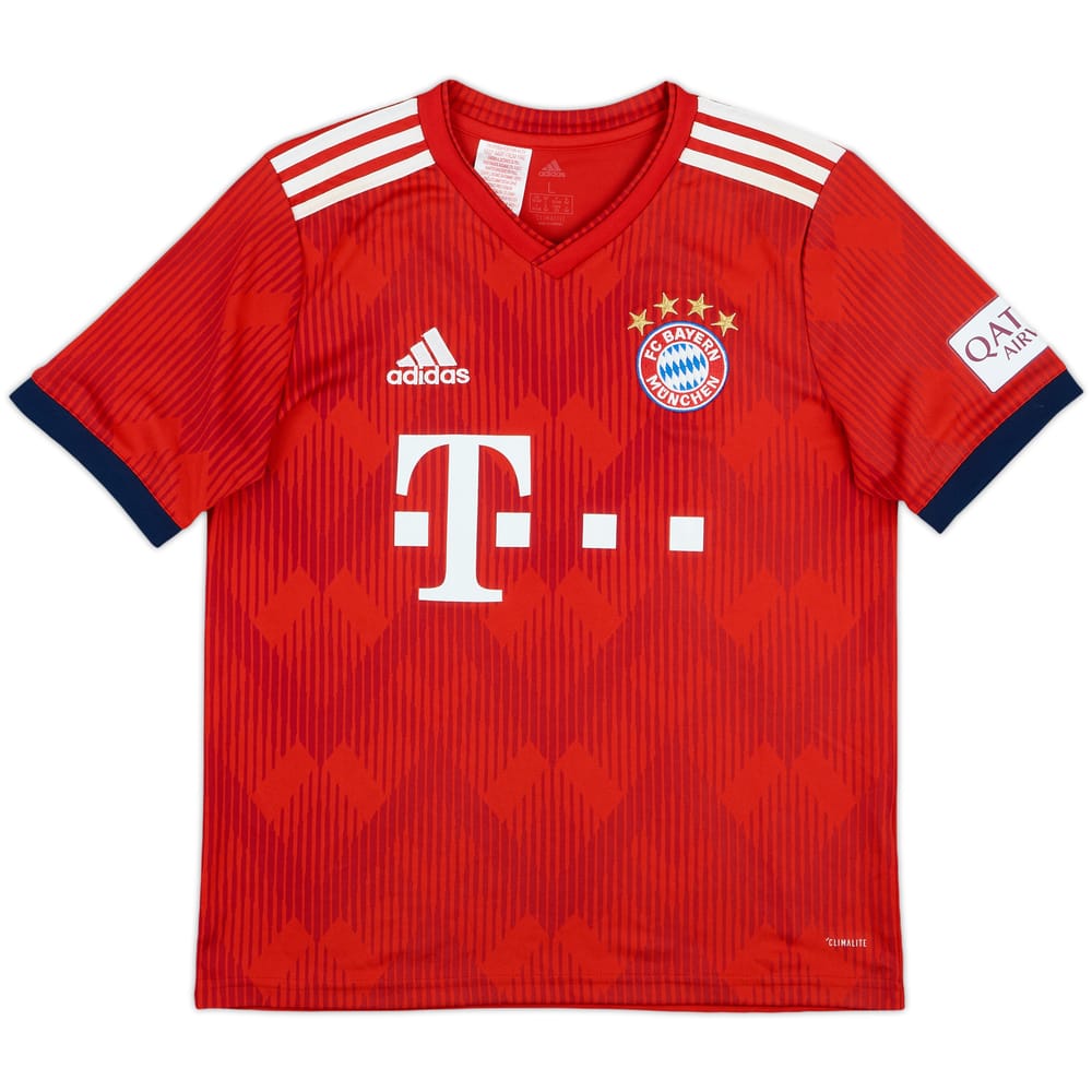 2018-19 Bayern Munich Home Shirt - 7/10 - (L.Boys)