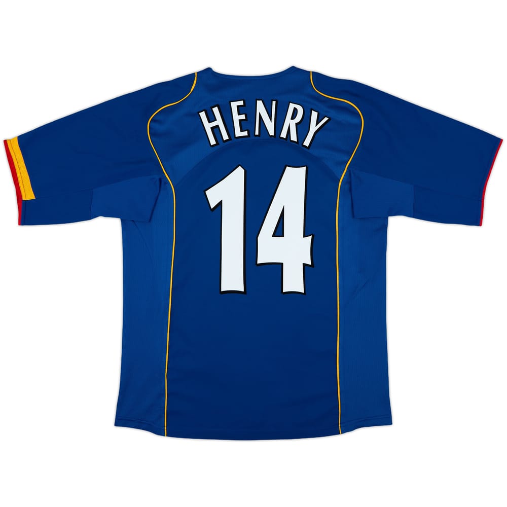 2004-06 Arsenal Away Shirt Henry #14 - 8/10 - (L)