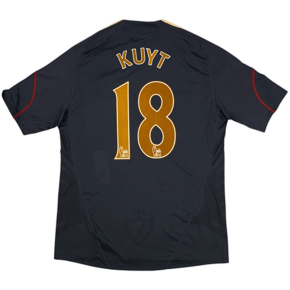2009-10 Liverpool Away Shirt Kuyt #18 - 7/10 - (L)