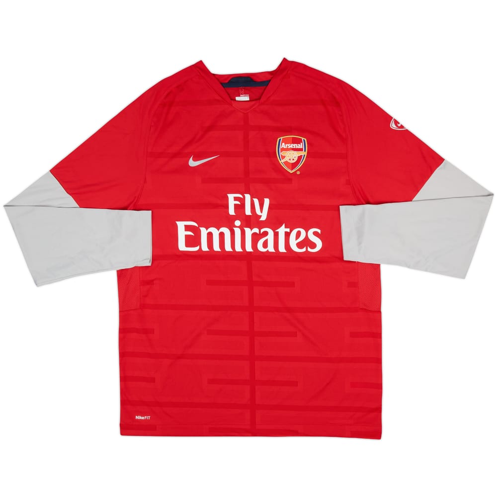 2009-10 Arsenal Nike Training L/S Shirt - 8/10 - (L)