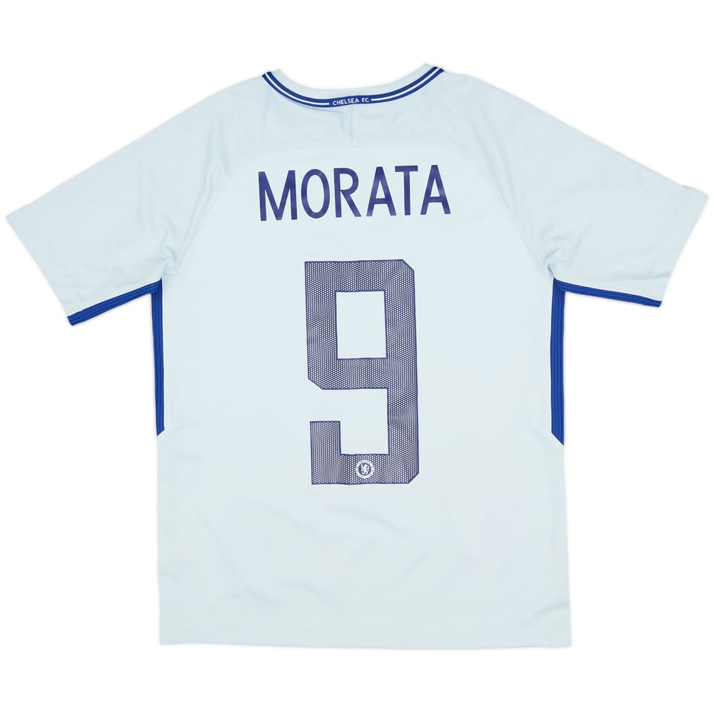 2017-18 Chelsea Away Shirt Morata #9 - 5/10 - (XL.Boys)