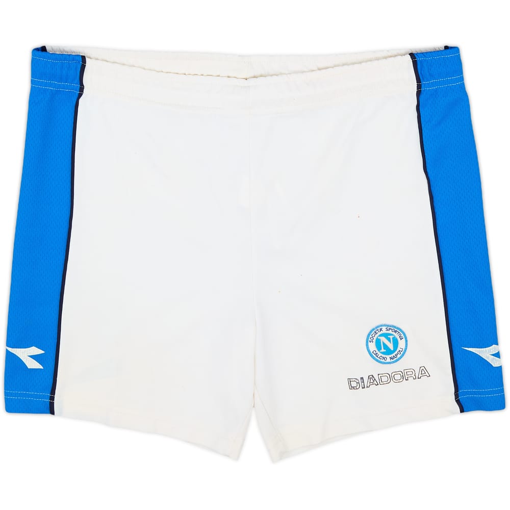 2000-01 Napoli Home Shorts - 5/10 - (L)