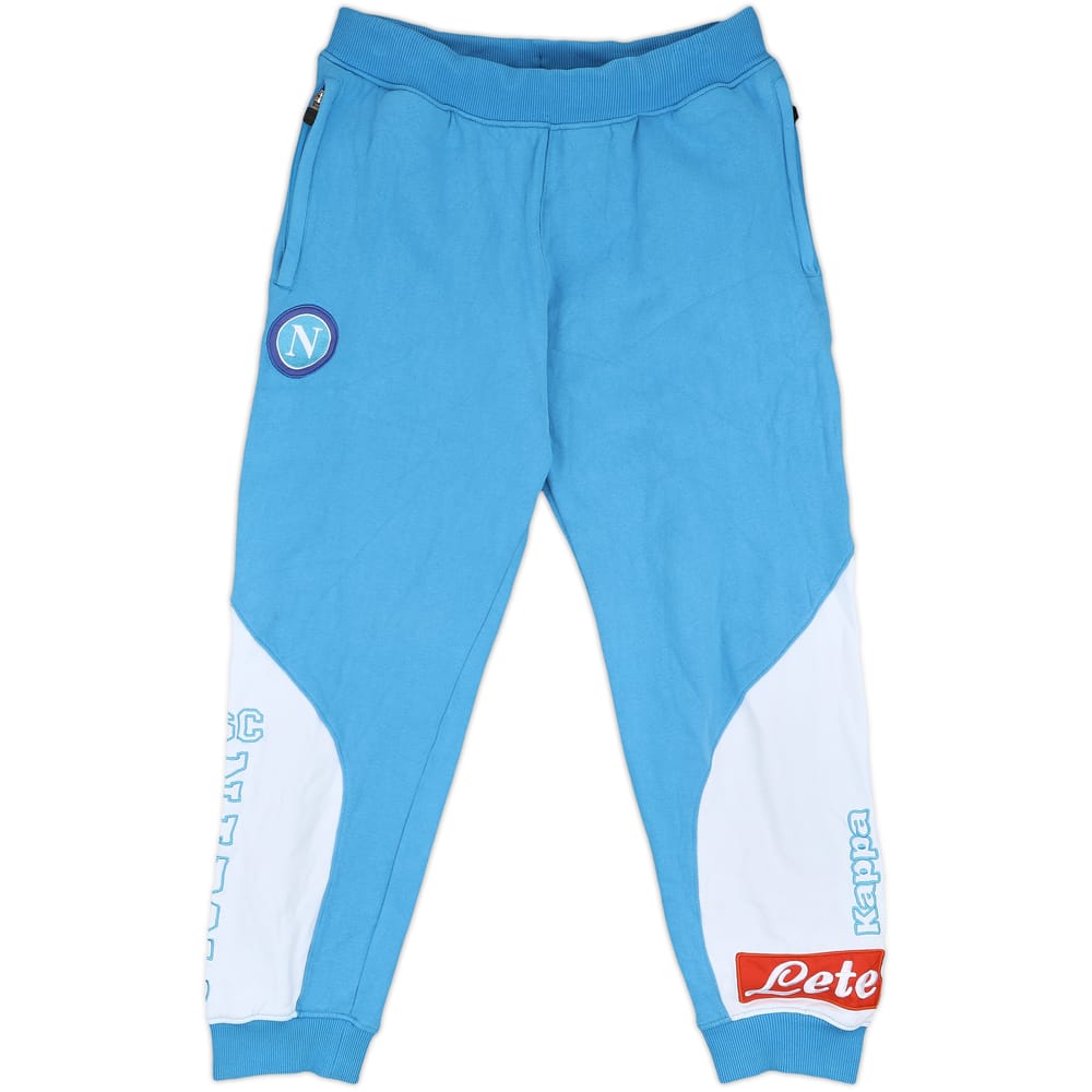 2016-17 Napoli Kappa Track Pants/Bottoms - 9/10 - (XL)