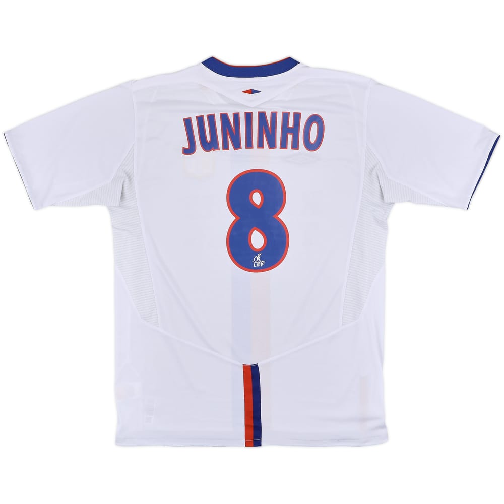 2004-05 Lyon Home Shirt Juninho #8 - 8/10 - (L)