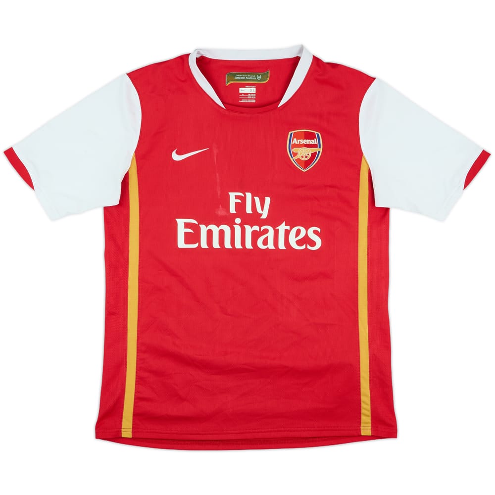 2006-08 Arsenal Home Shirt - 5/10 - (XL.Boys)