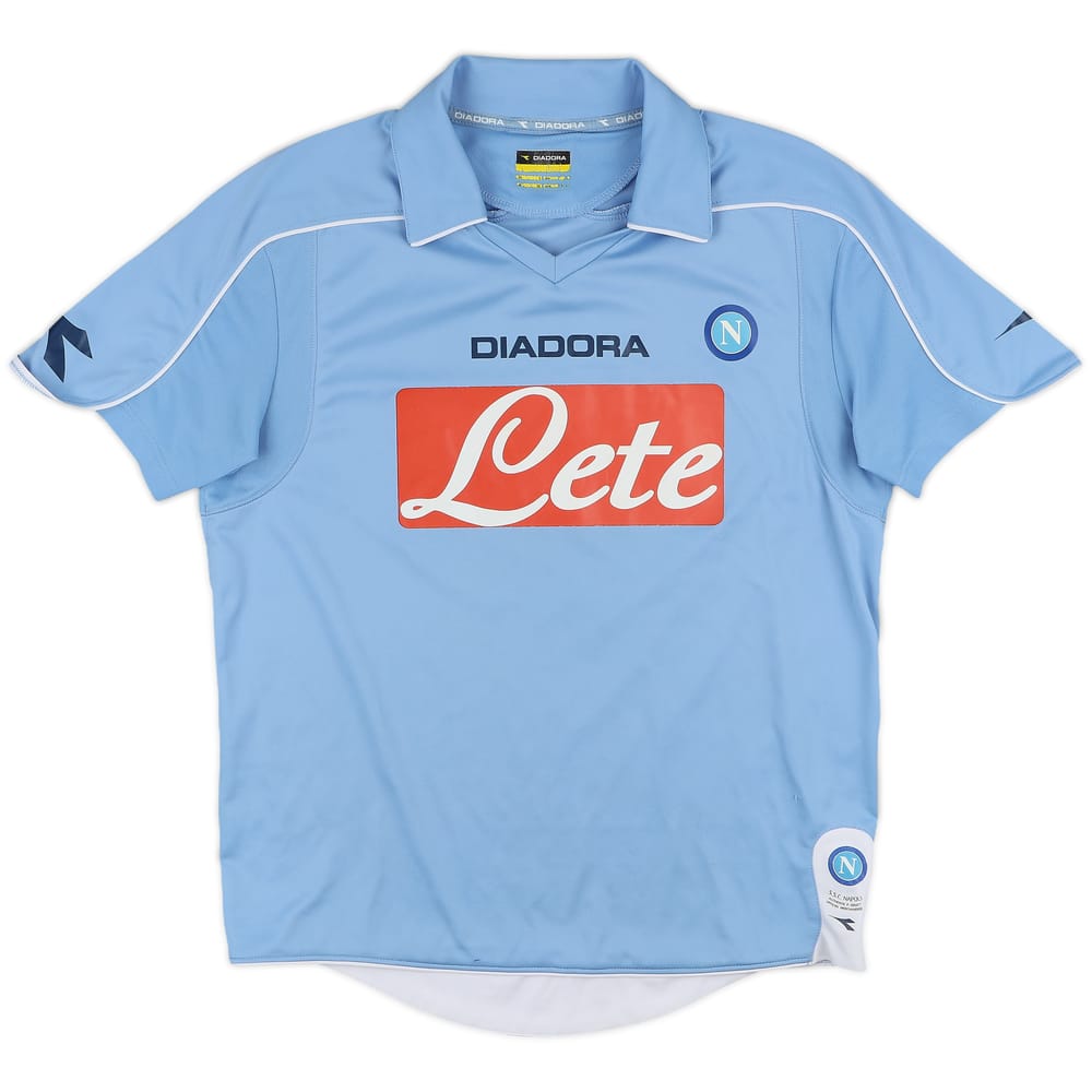 2008-09 Napoli Basic Home Shirt - 8/10 - (XS)