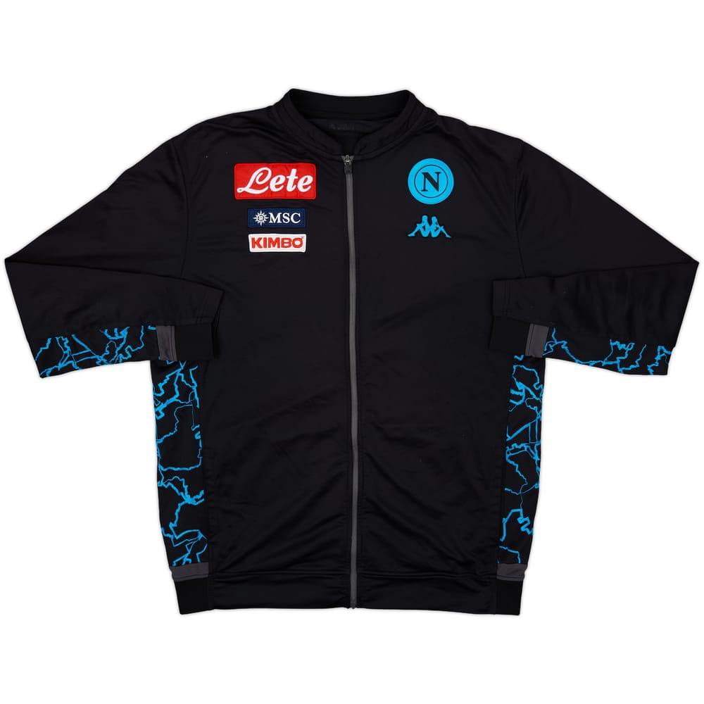 2019-20 Napoli Kappa Track Jacket - 6/10 - (3XL)