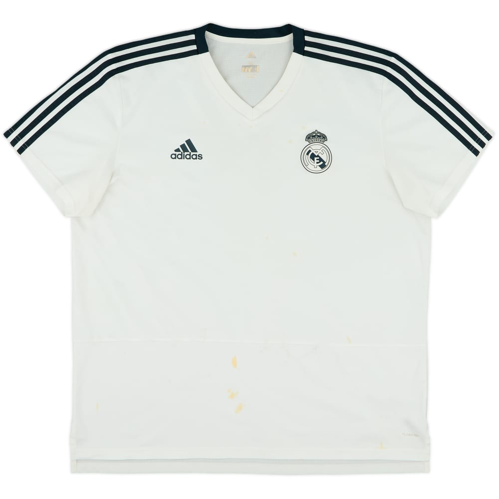 2018-19 Real Madrid adidas Training Shirt - 5/10 - (XL)