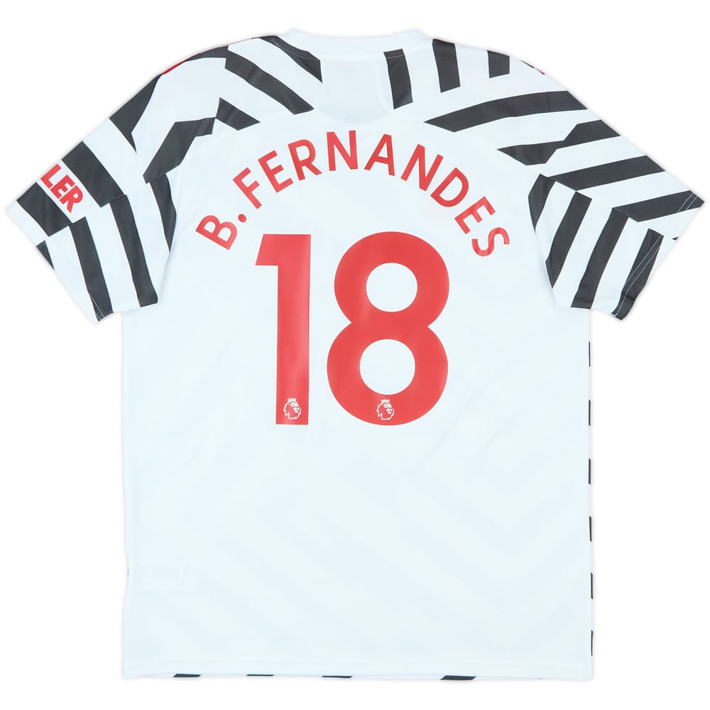 2020-21 Manchester United Third Shirt B.Fernandes #18 - 8/10 - (L)