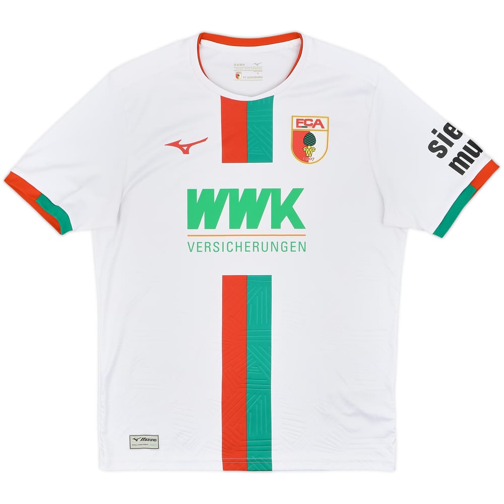 2023-24 Augsburg Home Shirt - 9/10 - (M)