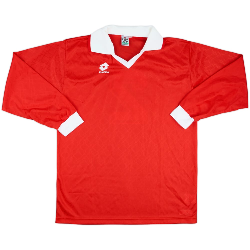 1990s Lotto Template L/S Shirt #2 - 9/10 - (XL)
