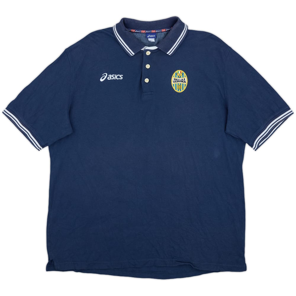 2006-07 Hellas Verona Asics Polo Shirt - 9/10 - (3XL)