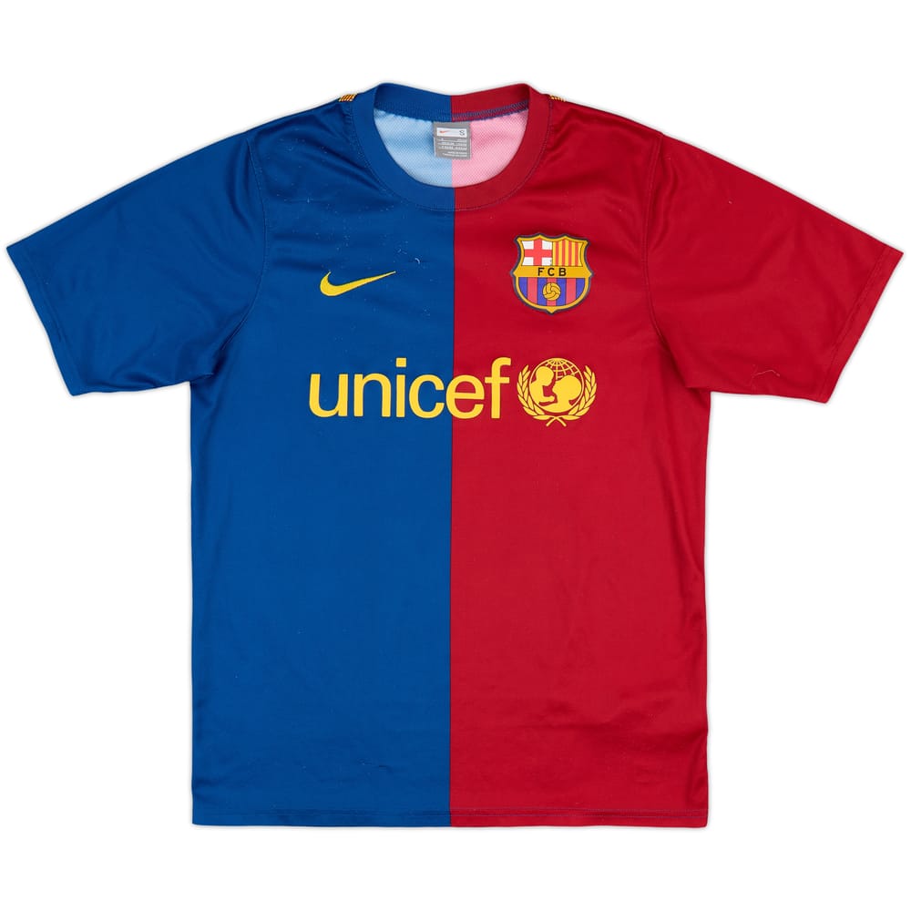 2008-09 Barcelona Basic Home Shirt - 6/10 - (S)