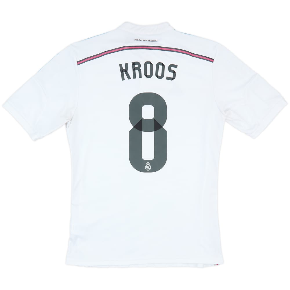 2014-15 Real Madrid Home Shirt Kroos #8 - 8/10 - (M)