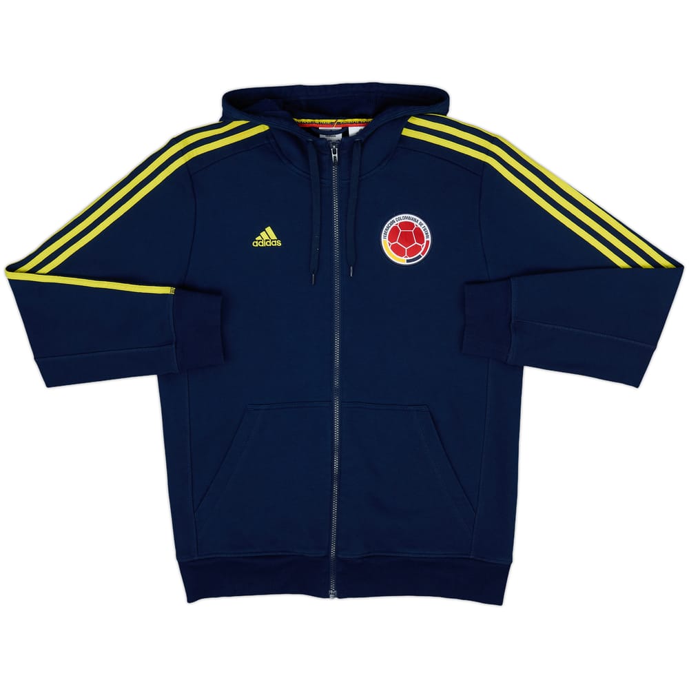 2015-16 Colombia adidas Hooded Track Jacket - 9/10 - (M)