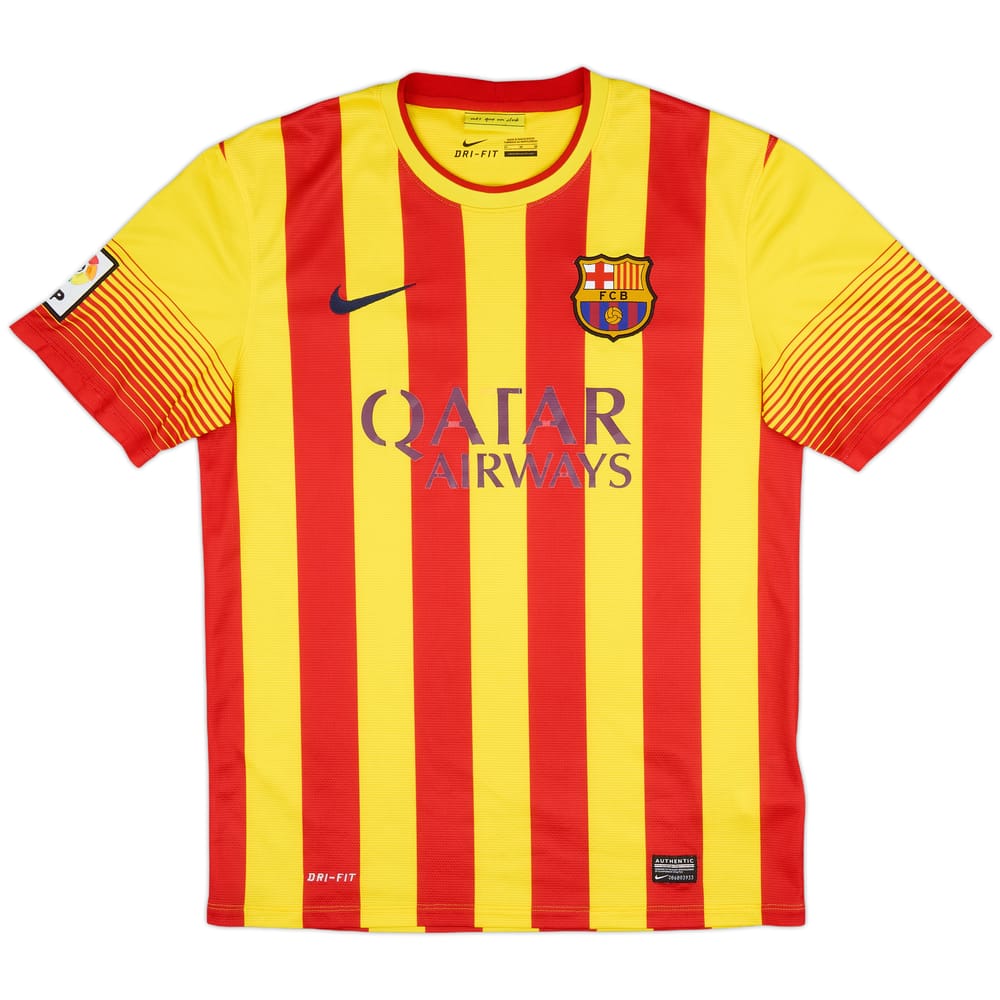 2013-15 Barcelona Away Shirt - 4/10 - (M)