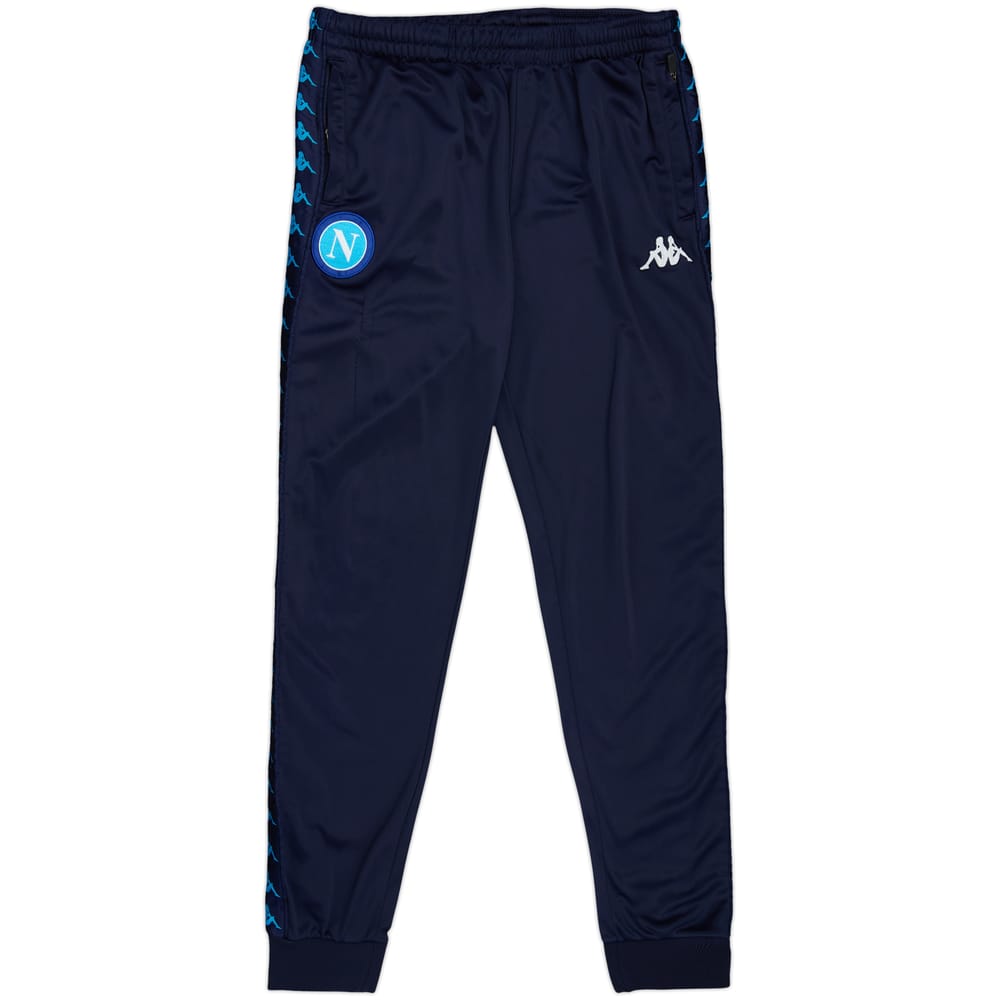 2018-19 Napoli Track Pants/Bottoms - 9/10 - (L)