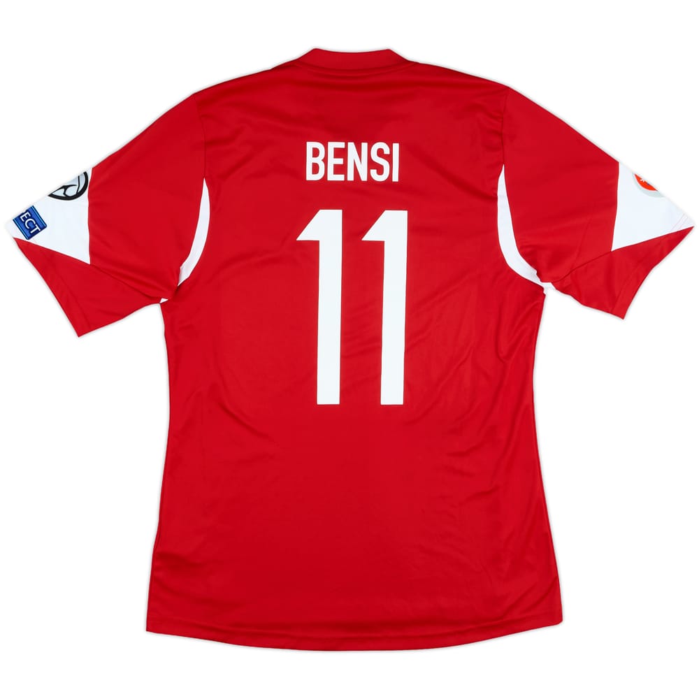 2014-16 Luxembourg Match Issue European Championship Qualifiers Home Shirt Bensi #11