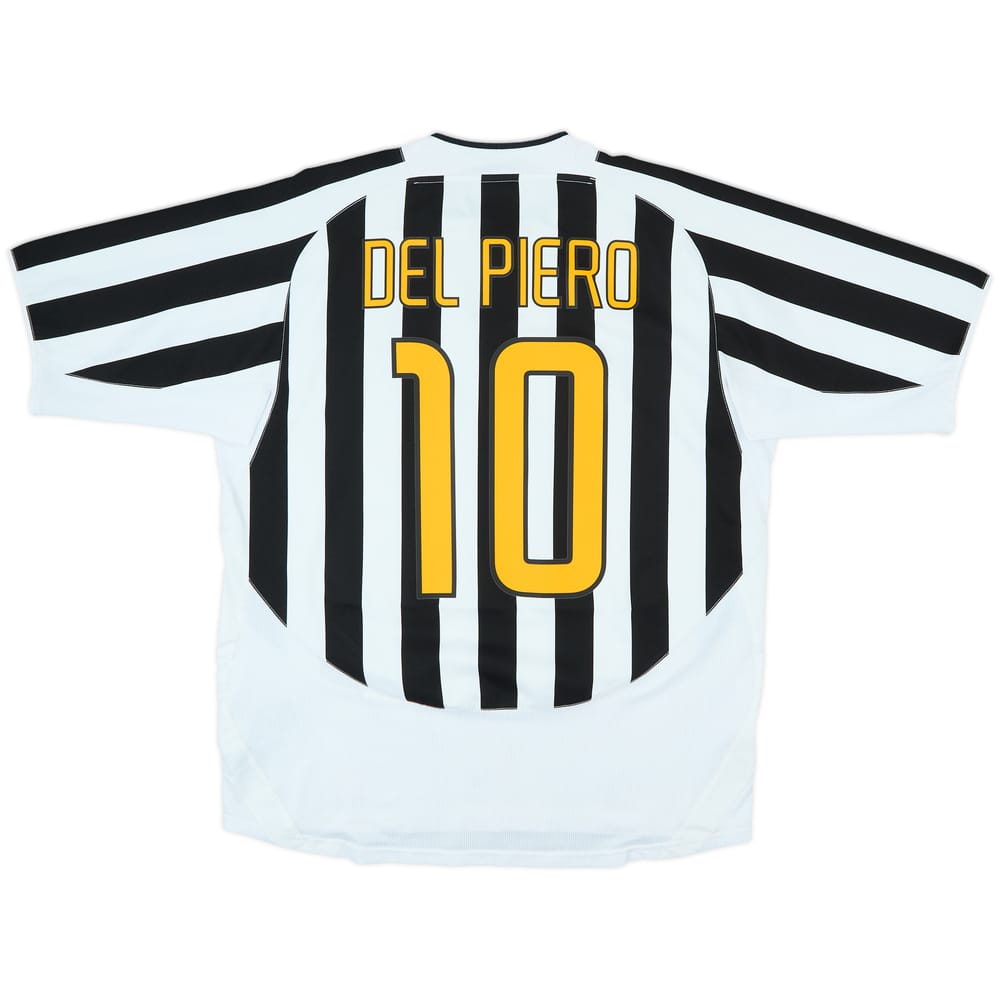 2003-04 Juventus Home Shirt Del Piero #10 - 6/10 - (XL)