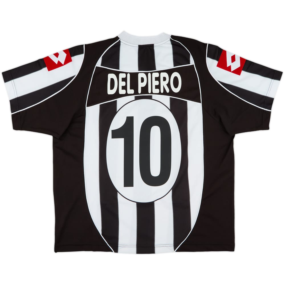 2002-03 Juventus Home Shirt Del Piero #10 - 8/10 - (XXL)