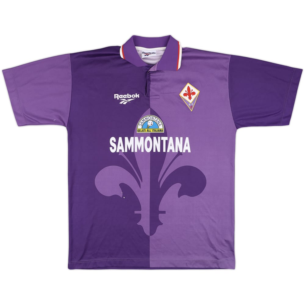 1995-96 Fiorentina Home Shirt - 5/10 - (XL)