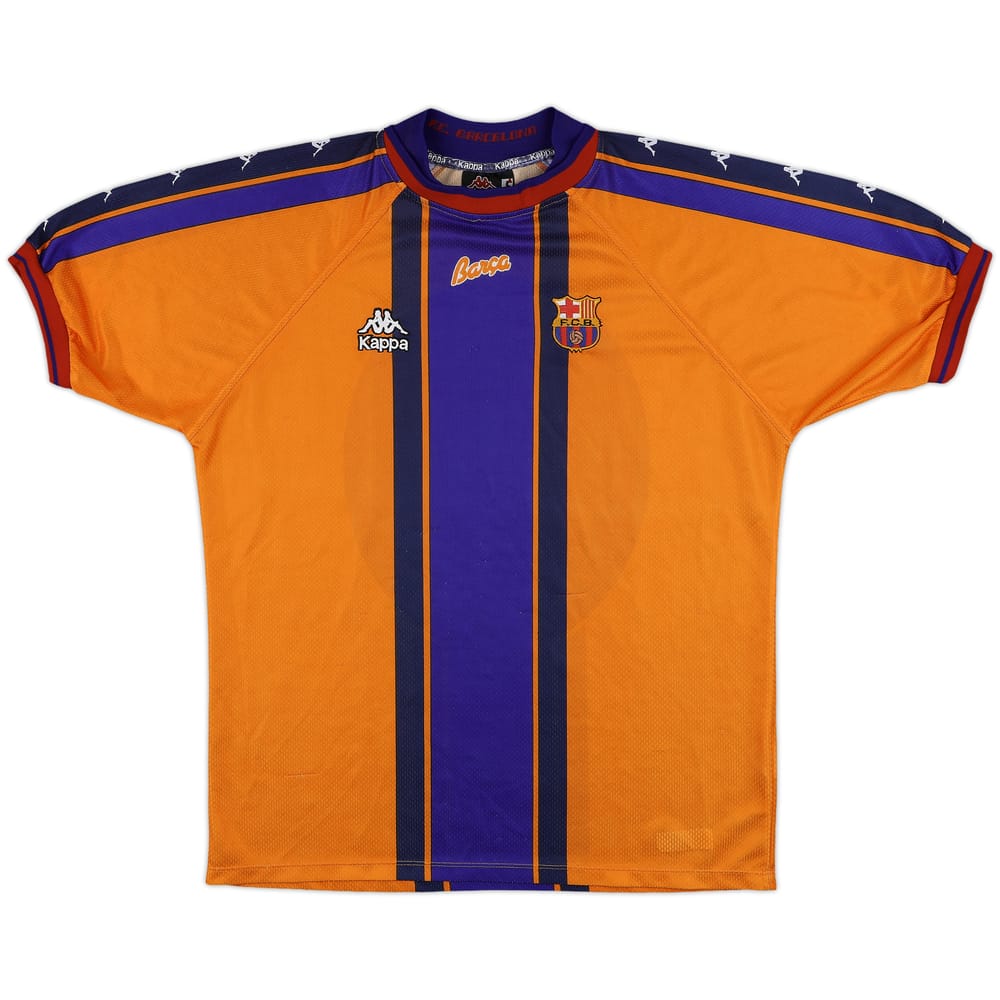 1997-98 Barcelona Away Shirt - 8/10 - (L)